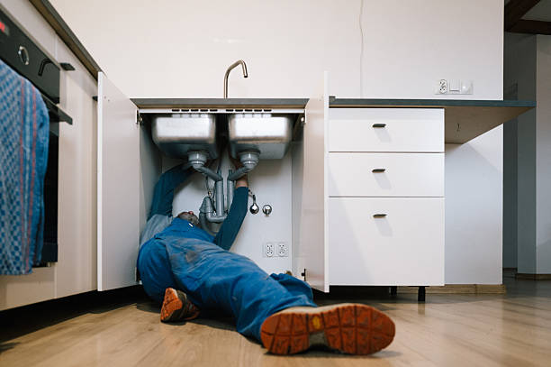 Professional Drain Cleaning technician working in Cossayuna, NY